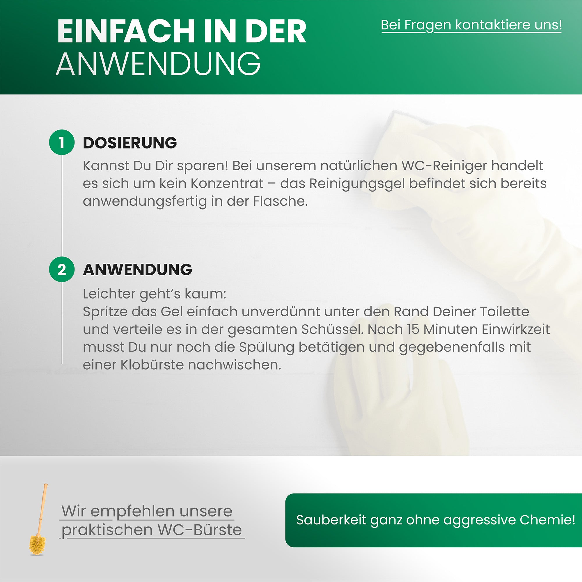 Detergente per WC BiOHY, detergente per WC, detergente per WC, deodorante per WC