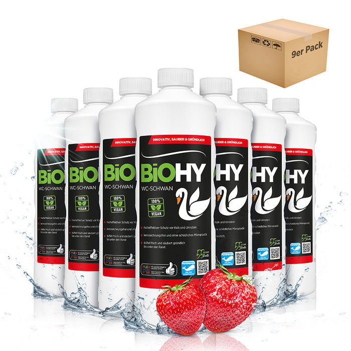 Cigno per WC BiOHY, detergente per WC, anatra per WC, detergente per WC