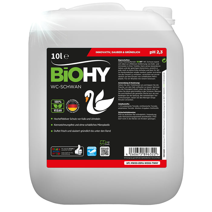 BiOHY toilet swan, toilet cleaner, toilet duck, toilet cleaner