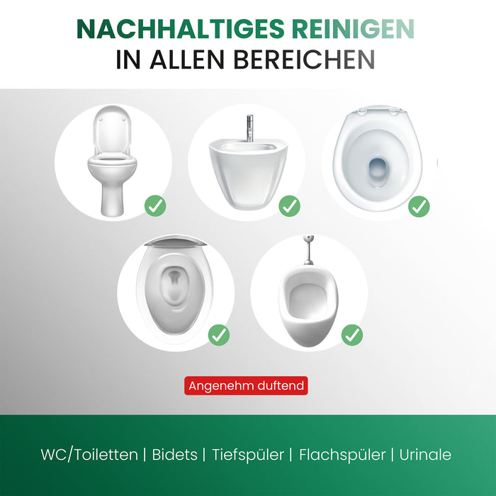 Cigno per WC BiOHY, detergente per WC, anatra per WC, detergente per WC