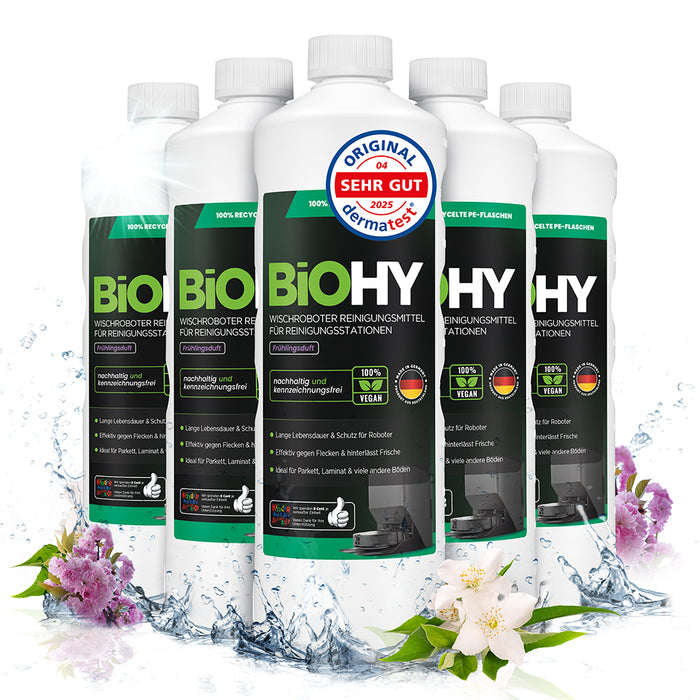 BiOHY Wischroboter Reinigungsmittel für Reinigungsstationen