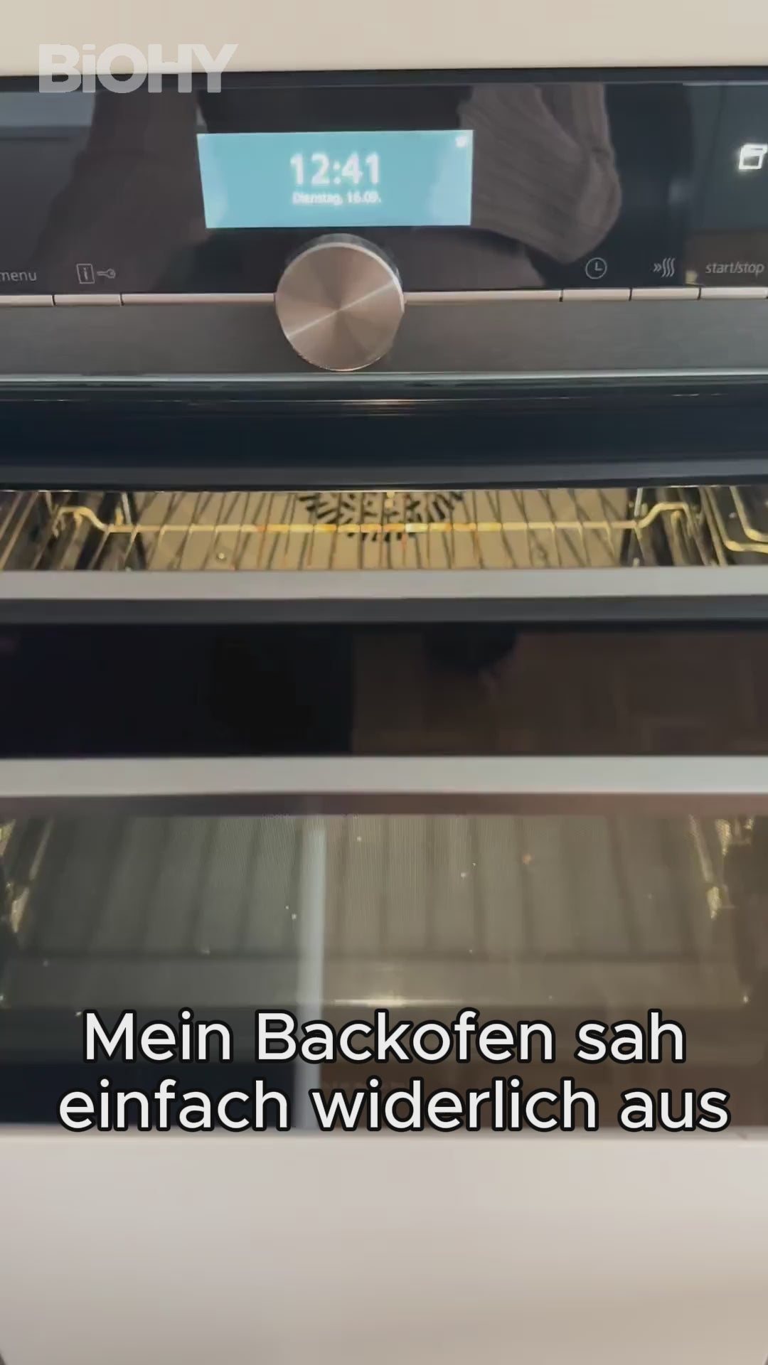 Detergente per forno BiOHY, spray per forno, detergente per forno, sgrassatore