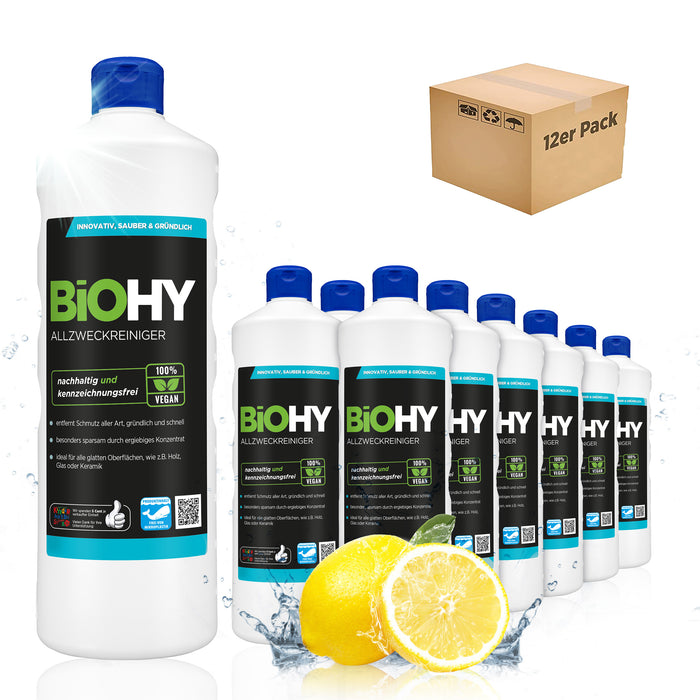 BiOHY all-purpose cleaner, all-purpose cleaner, universal cleaner, organic concentrate, B2B