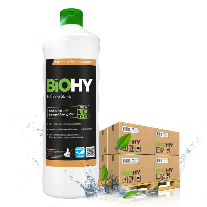Sapone liquido BiOHY 10 litri, sapone liquido, sapone per le mani, lozione detergente, B2B