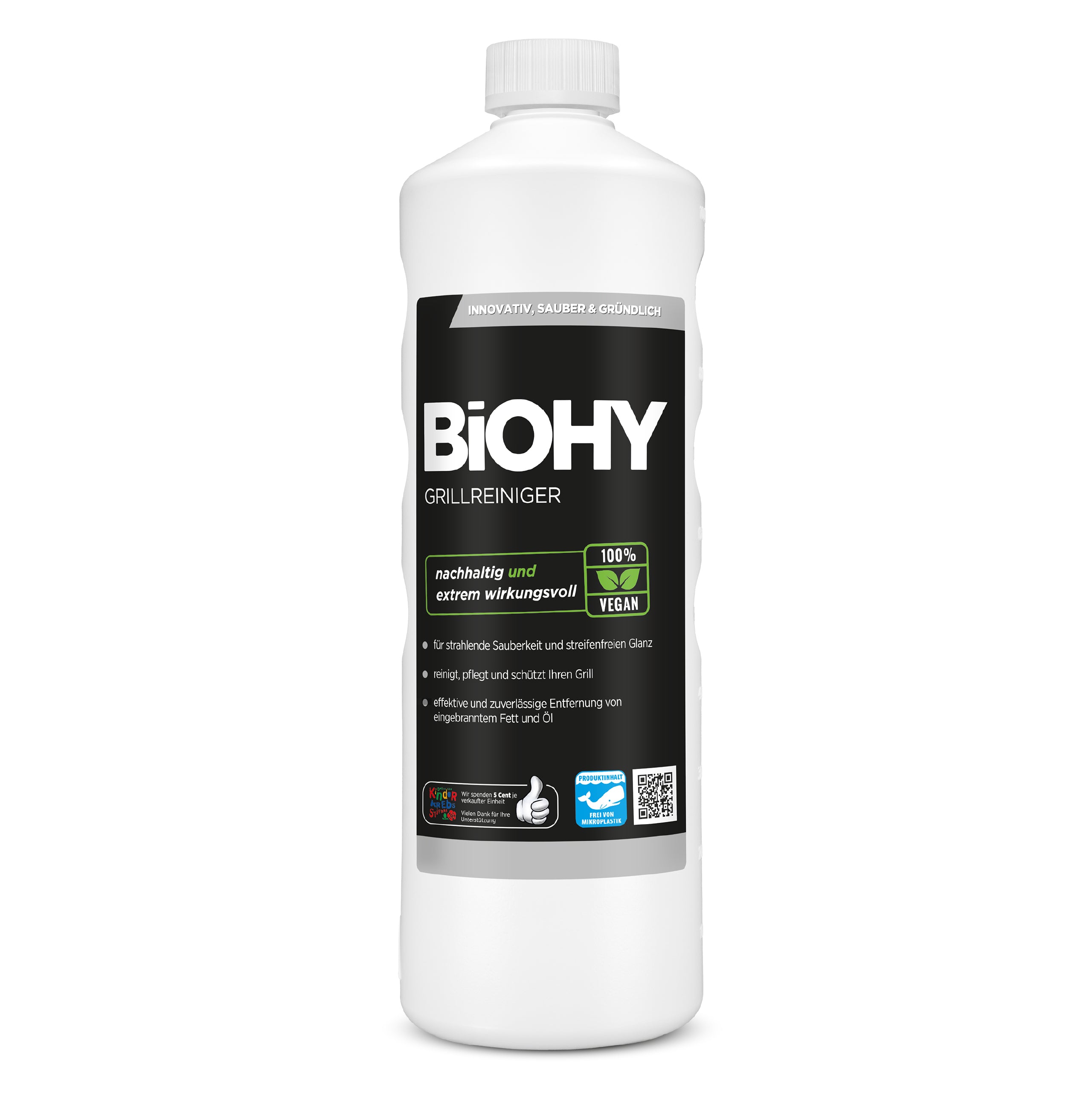 BiOHY grill cleaner, gas grill cleaner, BBQ cleaner, grill grate cleaner