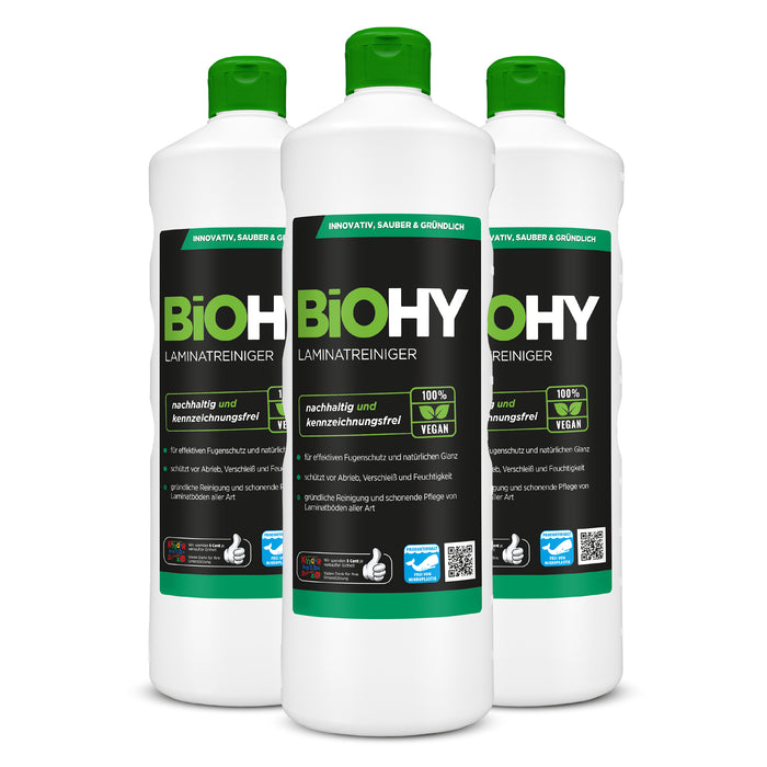 Detergente per laminato BiOHY, cura del laminato, detergente per vinile, prodotto per la cura del laminato
