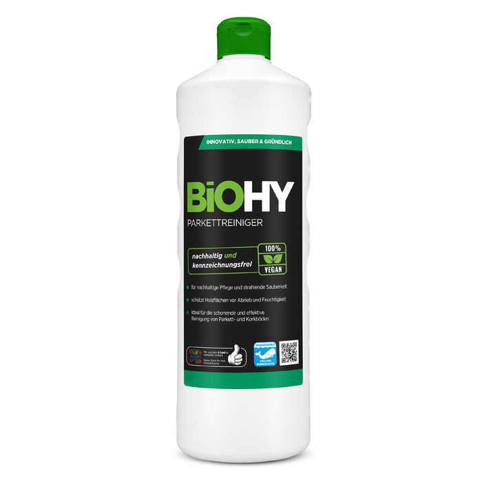 Detergente per parquet BiOHY, prodotti per la cura del parquet, sapone per pavimenti in legno, cura del parquet